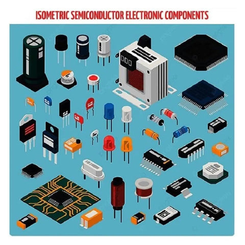 Top-Notch One Axis Controller With Pulse Generator For Stepper Motors, Industrial Grade Performance, HD LCD Display, Reliable Precision For Daily Assembly And Stable Operation graphic of semiconductor components