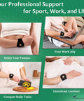 TFCC Tears Wrist Brace With Built-In Ring Pad For Ulnar Side Wrist Pain And DRUJ Instability worn in various daily activities