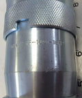 Rock Solid One Inch Female NPSF Quick Coupling Female Coupler with steel body showing detailed engraving on the side.
