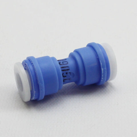 Water Line Quick Connector For Refrigerator OEM Part WR02X11330 5/16 Inch To 5/16 Inch Plastic Connector For GE Refrigerators Genuine Replacement Adapter