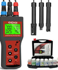 All In One Water Quality Meter For Aquariums And Hydroponics With Dissolved Oxygen pH Salinity TDS EC And Temp Bluetooth Data Logging