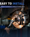 Installation of Beefy Front Wheel Bearing Hub Assembly Fits 00-06 Chevy Tahoe 99-06 Silverado 1500 with ABS and 6 Lug 2WD.