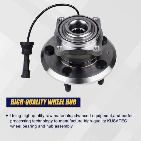 Image of 512440 Rear Wheel Bearing And Hub Assembly For Chevy Equinox And GMC Terrain Rear 2010 Through 2017 With 5 Lug And ABS