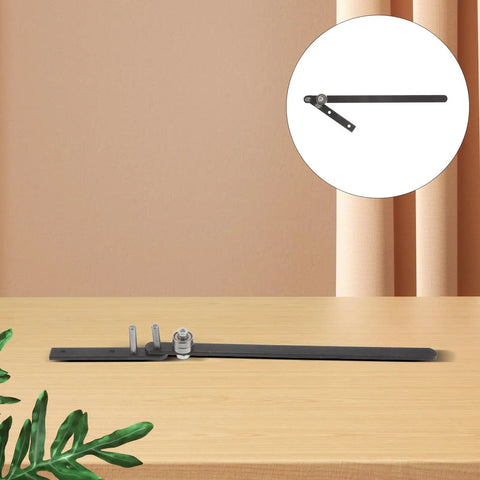 Heavy Duty Manual Rebar Bender Steel Hand Pipe Bending Machine For Construction Sites on wooden table with green leaves nearby