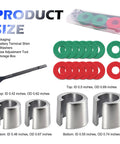DIY Friendly Pro Grade Battery Terminal Shim Kit With Washers And Adjustment Tool Positive And Negative Post Shims