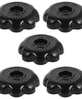 Heavy Duty Black Aluminum Gas Cylinder Handwheel Replacement Handle Fits Most Standard Valve Hubs For Labs And Industrial Uses Universal Compatibility, black handwheel set