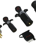 Vehicle-Side Trailer Circuit Tester Jobber Pack TSTPK1 connectors and adapters for on-the-go trailer wiring checks.