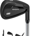 Pro Grade Men Golf Irons Set With Steel Shaft For Right Hand Golfers Stiff Flex Featuring CNC Grooves 3 Iron Single