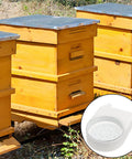 Beehives with 16 Pack Bee Entrance Feeder For Beehives Plastic Water Tray For Small Glass Jars Easy Install Beekeeping Gear inset