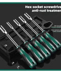 Premium Hex Socket Wrench Set Rocking Heavy Duty Steel Core For Zero Hassle Home Fixes And Quick Shop Repairs With Smooth Twelve Millimeter Bit displayed with anti-rust treatment.