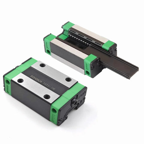 Heavy Duty EGH15CA Linear Rail Carriage Block Compatible With EGR15 Guide Rail smooth bearing steel slide runner for CNC.