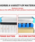 All In One Integrated Vacuum Gripping System For Robotic Conveyors Pro Grade Pneumatic Parts Kit with sponge and silicone suction
