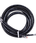 16 Foot Hydraulic Hose Kit HO5116 for SeaStar Outboard Steering with tough replacement hoses and fittings, coiled view