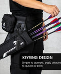 Archery Arrow Puller Gripper With Belt Clip And Soft Molded Handle For Easy Arrow Removal On The Range Or Field Slip Resistant TPR Grip