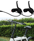 108PDD Ebike Brake Lever Set With 2 Pin Male Levers, Left And Right Power Off Handle Accessories For Electric Bike, Aluminum Alloy