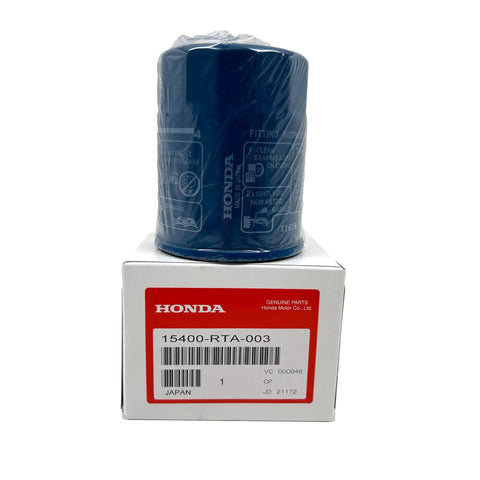 Oil Filter 15400-RTA-003 For Honda And Acura Vehicles, OEM Quality, Made In Japan, 3 Pack on box