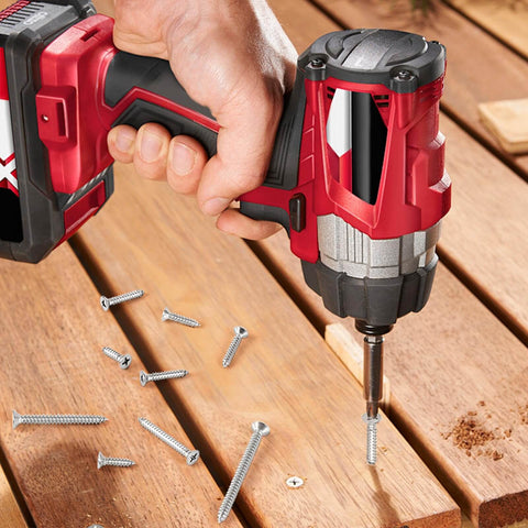 Installing Wood Screws Assortment Kit 220 Pcs 304 Stainless Steel Phillips Flat Head in wooden deck panel