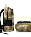 Forest Meadow Wool Sheep Printed Unisex Backpack Large Capacity side view