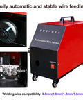 Heavy Duty Handheld Fiber Laser Welder 1200W Portable Four In One Metallic Cutter and Rust Remover with Automatic Wire Feeder