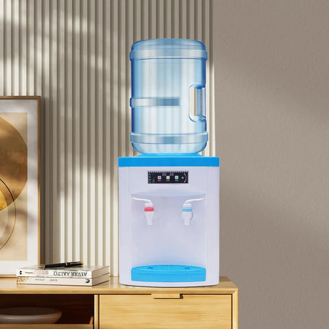 Hot And Cold Water Dispenser With Desktop 4.9 Gallon Tank Electric Cooler And Heater Stainless Steel Liner for Home Office