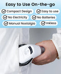 Person holds Sweet Vintage Embossing Label Maker With Rad 9Mm Tape in a compact design, easy for on-the-go use.
