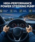 Driving with Hella Durable Power Steering Pump With Pulley Swaps In Clean For Toyota Corolla And Pontiac Vibe, showing responsive handling.