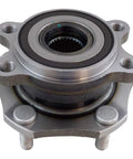Front And Rear Wheel Bearing And Hub Assembly Set Four Piece For 2014 To 2019 Nissan Rogue AWD, front view close-up