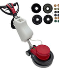 Heavy Duty Industrial Floor Scrubber And Polisher For Commercial Floors And Carpets Rugged All Purpose Cleaning Machine