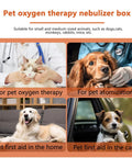 All-In-One Pet Oxygen Chamber And ICU Nest For Cats, Dogs, And Small Exotic Pets, Portable Atomization Box And Incubator For Puppies