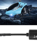 FPV drone with Bangin 5.8Ghz MMCX 2.8dBi RHCP high gain antenna and bent head for reliable long range control and crisp video feed.