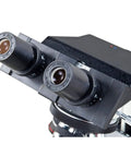 Binocular eyepieces of 3MP USB Digital Microscope With Halogen Illumination, 40X To 2000X Magnification for clinics and classrooms.