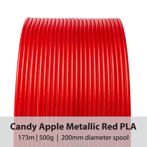 Snag This Candy Apple Metallic Red HT PLA 3D Printer Filament 1.75mm 500G Spool Straight Up Metallic Finish Durable Parts For All Standard FDM Printers Gonna Hit Different