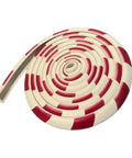 Wall Edge Corner Guards 196.9 Inch Long Red and White Self Adhesive Foam Protector Padding coiled for warehouse racks protection
