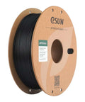 Budget Friendly PETG Filament 1.75mm 1kg Spool Glossy Finish With High Toughness For 3D Printing Solid Black Color Side View