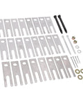 Stainless Steel Trailing Arm Shim Kit For Chevy 1963 1982 Rear Trailing Control Arm Shim Set With Installation Hardware visible