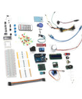 Electronic Components Starter Kit With Basic Repair Tools And Stepper Motor Servo For R3 Projects Packed With Wireless Communication Modules And Identity Authentication Features For Quick Hands On Learning, breadboard and cables