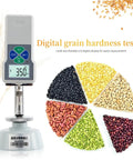 Handheld Digital Hardness Tester And Sclerometer For Corn Wheat Coffee And Feed Dead On Accuracy With Easy Grip Body measuring grain firmness