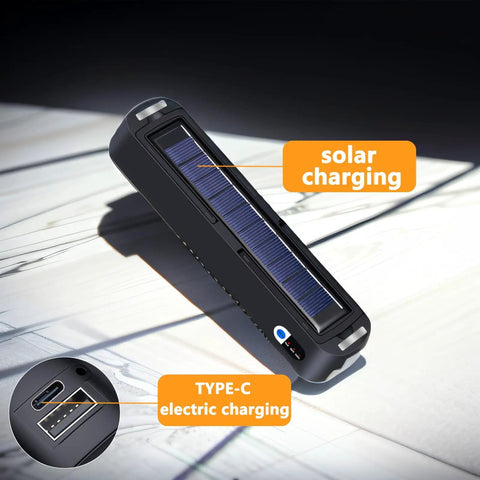 Rechargeable LED Magnetic Work Light Bar With 5500mAh Battery And 6500K Daylight, USB-C Rechargeable, Solar Compatible view
