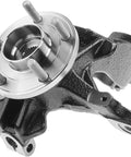 Front Left Wheel Hub Bearing And Steering Knuckle Assembly For Ford Focus 2012 2013 2014 2015 2016 2017 2018 2.0L FWD Preassembled Bolt On Replacement Part Easy Install Driver Side