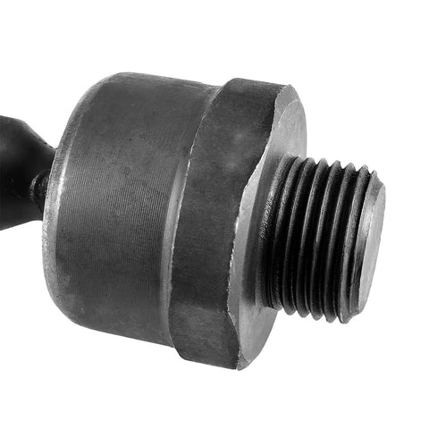 Six Piece Front Inner And Outer Tie Rod Ends Kit With Boots For Cadillac Escalade Tahoe Suburban Silverado GMC Sierra Yukon XL 1500 Direct OEM Fit Heavy Duty Upgrade Includes Grease Fittings And Hardware threaded tie rod end close-up