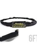 Tough 6-Foot SpanSet Truss Rigging Sling with SteelTex Round Design showing label and cross-section with steel cable core.