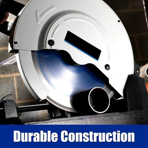 14 Inch Metal Cutting Saw Blade With 66 Tooth For Heavy Duty Chop Saws 1 Inch Arbor 2.6 mm Thin Kerf For Clean Finish Up To 1500 RPM