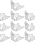 60/80/100 Pack Cabinet Clips And Steel Shelf Supports For Kitchen And Office Filing Hardware Durable Metal Pegs Rust Resistant