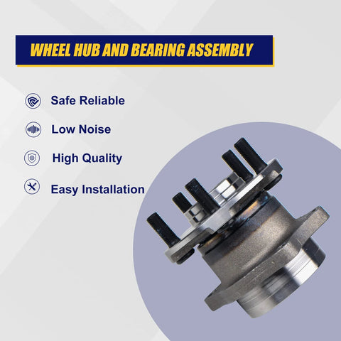 512401 Rear Wheel Bearing And Hub Assembly For Scion FRS Subaru BRZ Forester Legacy Outback WRX And Toyota 86 5 Lug Compatibility