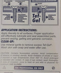 Instruction label for Marine Grade Anti-Corrosion And Anti-Seize Lubricant In A 16oz Bottle For Sailboat Rigging And Boat Hardware