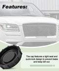 Brake Fluid Reservoir Cap For Ford Expedition 2018 2021 F150 2015 2019 And Lincoln Navigator 2018 2021 Replacement Cap and car
