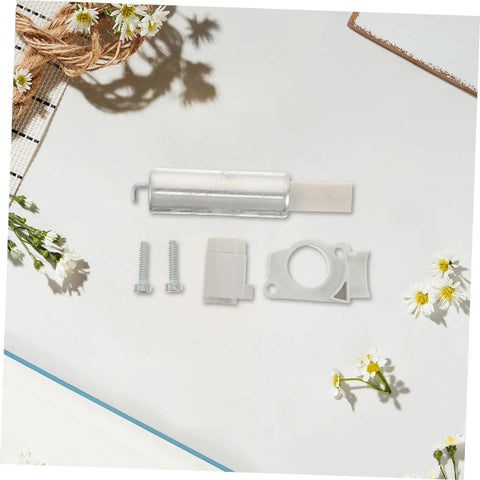 Top Grade CIYODO Drive Belt Tensioner Assembly For Ts400 Concrete Saw Ensures Steady Power And Smooth V Belt Operation Perfect OEM Replacement Kit For Gas Powered Cutting Tools That Really Keeps Things Running Tight, silver steel parts with screws