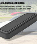 Tesla Model 3 And Model Y Seat Adjustment Button Replacement Drop In Right Power Seat Switch Cushion Forward Button Cover