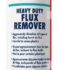 Heavy Duty Flux Remover Aerosol Can 425g 14.9 Oz For Rosin And No Clean Fluxes, product label on white background