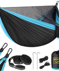 Dope Mosquito Net Camping Hammock Double Or Single Ultra Portable With Two Tree Straps and Cozy Indoor Outdoor Tent